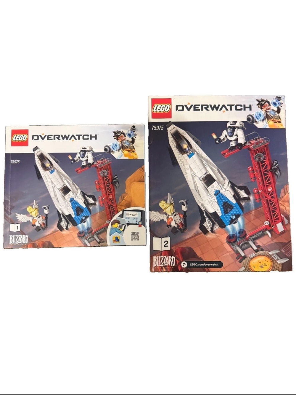 LEGO Set RETIRED: Overwatch 75975 Watchpoint: Gibraltar -  with Manuals NO BOX